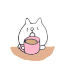 ゆるいしろねこスタンプ（個別スタンプ：31）