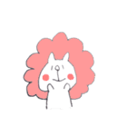 ゆるいしろねこスタンプ（個別スタンプ：34）
