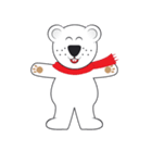 Polar Bear - Funny Sticker Set - (EN)（個別スタンプ：2）