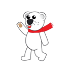 Polar Bear - Funny Sticker Set - (EN)（個別スタンプ：3）