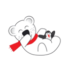 Polar Bear - Funny Sticker Set - (EN)（個別スタンプ：15）