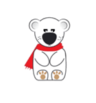 Polar Bear - Funny Sticker Set - (EN)（個別スタンプ：19）