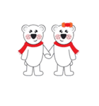 Polar Bear - Funny Sticker Set - (EN)（個別スタンプ：39）