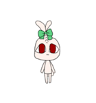 主にお断りうさぎ（個別スタンプ：40）