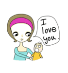 Mommy love you（個別スタンプ：26）