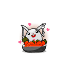 ウサギムード物語（個別スタンプ：28）