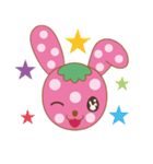 ラビベリーちゃんの日常（個別スタンプ：1）