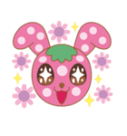 ラビベリーちゃんの日常（個別スタンプ：4）
