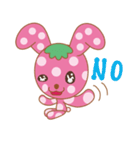 ラビベリーちゃんの日常（個別スタンプ：5）