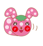ラビベリーちゃんの日常（個別スタンプ：21）