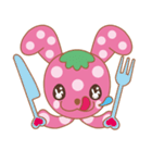 ラビベリーちゃんの日常（個別スタンプ：35）