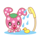 ラビベリーちゃんの日常（個別スタンプ：37）