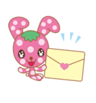 ラビベリーちゃんの日常（個別スタンプ：40）