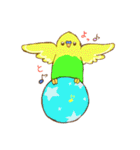 いろいろインコさん（個別スタンプ：9）