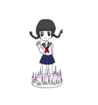 セーラー佐野さん(17)（個別スタンプ：40）