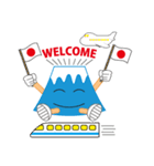 富士山君のハッピースタンプ（個別スタンプ：27）