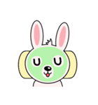 ティガー ウサギ（個別スタンプ：3）