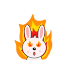 ティガー ウサギ（個別スタンプ：24）