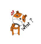 Bulldog cartoon（個別スタンプ：1）