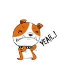 Bulldog cartoon（個別スタンプ：20）