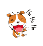 Bulldog cartoon（個別スタンプ：21）