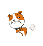 Bulldog cartoon（個別スタンプ：29）