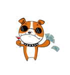 Bulldog cartoon（個別スタンプ：31）