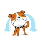 Bulldog cartoon（個別スタンプ：32）