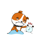 Bulldog cartoon（個別スタンプ：34）