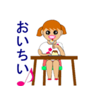 little lady（個別スタンプ：18）