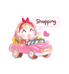 Charee love shopping [EN]（個別スタンプ：6）