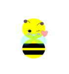 のんびりミツバチ（個別スタンプ：2）
