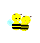 のんびりミツバチ（個別スタンプ：6）