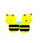 のんびりミツバチ（個別スタンプ：16）
