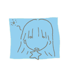 女の子の楽しいスタンプ（個別スタンプ：8）
