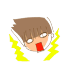 女の子の楽しいスタンプ（個別スタンプ：18）