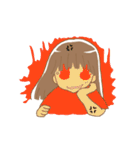 女の子の楽しいスタンプ（個別スタンプ：20）