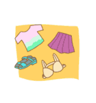 女の子の楽しいスタンプ（個別スタンプ：29）