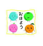 カラフル豆っち4（個別スタンプ：1）