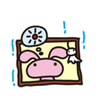 もち-うさぎ の まいにち（個別スタンプ：15）