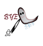 Ghost and paper doll（個別スタンプ：18）