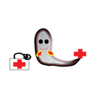 Ghost and paper doll（個別スタンプ：26）