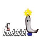 Ghost and paper doll（個別スタンプ：29）