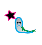 Ghost and paper doll（個別スタンプ：34）