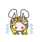 アリスちゃん＆うさぎちゃん（個別スタンプ：9）