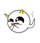 オバケちゃんとガイコツくん（個別スタンプ：4）
