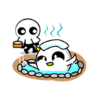 オバケちゃんとガイコツくん（個別スタンプ：9）