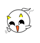 オバケちゃんとガイコツくん（個別スタンプ：11）
