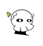 オバケちゃんとガイコツくん（個別スタンプ：16）