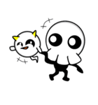 オバケちゃんとガイコツくん（個別スタンプ：23）